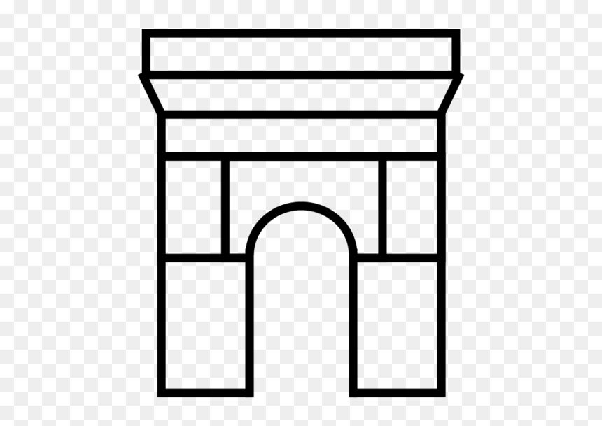 Line Art, HD Png Download - village icon png
