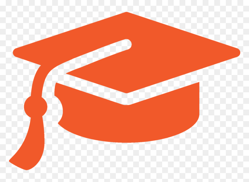 Red Graduation Cap Icon, HD Png Download - certificate icon png