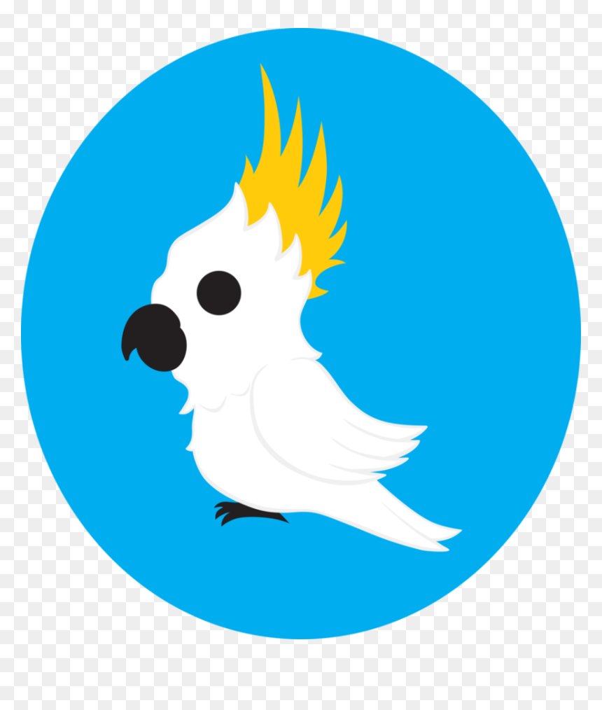 Graphic Transparent Stock Cute Cockatoo By Destiny - Cockatoo, HD Png Download - cockatoo png