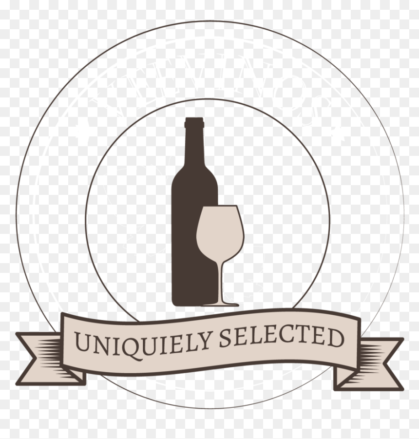 Glass Bottle, HD Png Download - wine bottle silhouette png