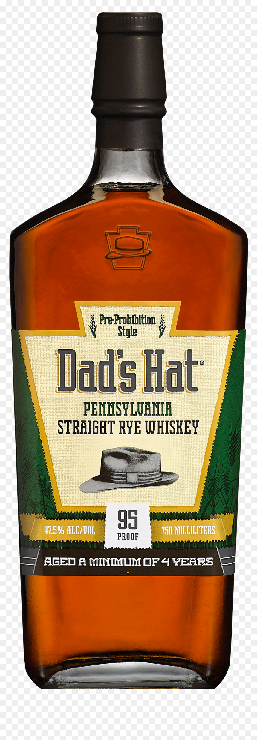 Rye Whiskey, HD Png Download - wine bottle silhouette png
