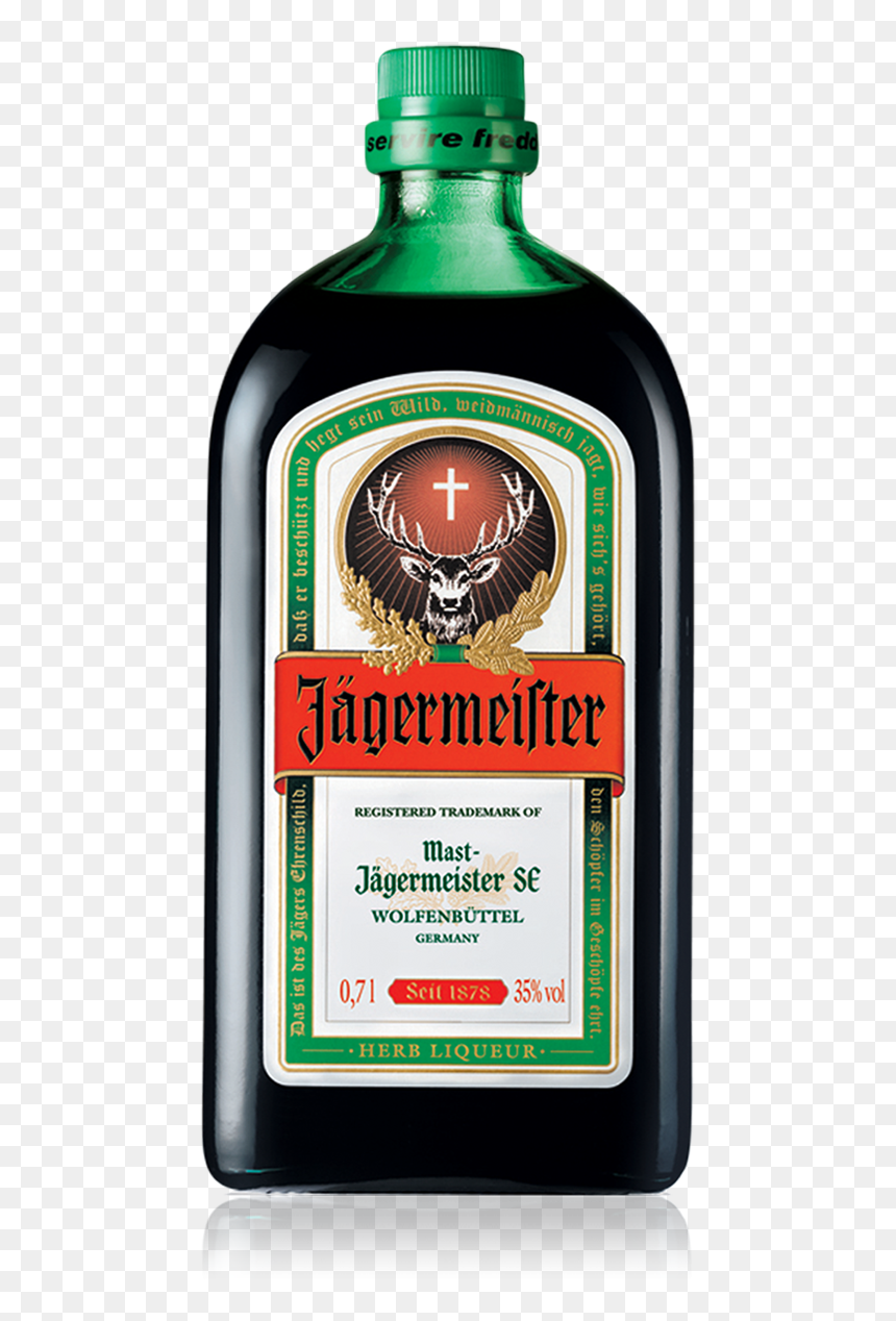 Jägermeister Bottle - Jagermeister Bottle Png, Transparent Png - jagermeister png