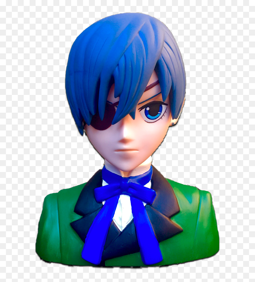 Black Butler’s Ciel Phantomhive Bust Coin Bank, HD Png Download - ciel phantomhive png