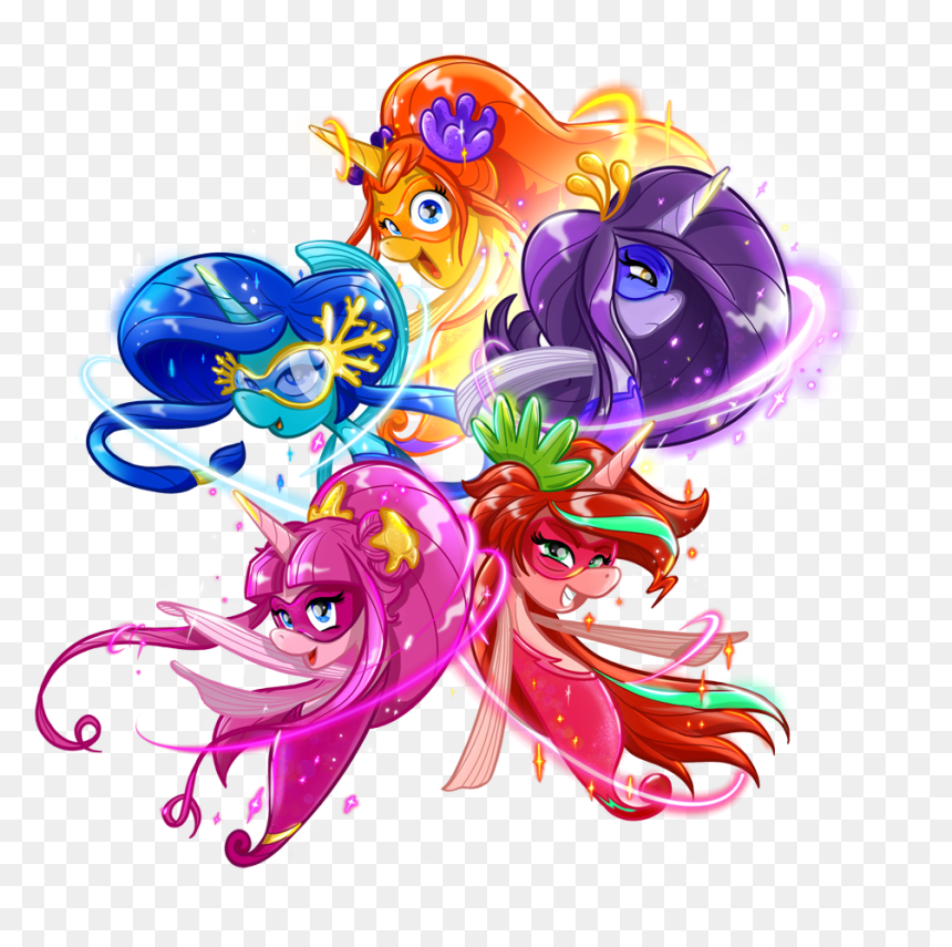Illustration, HD Png Download - sea horse png