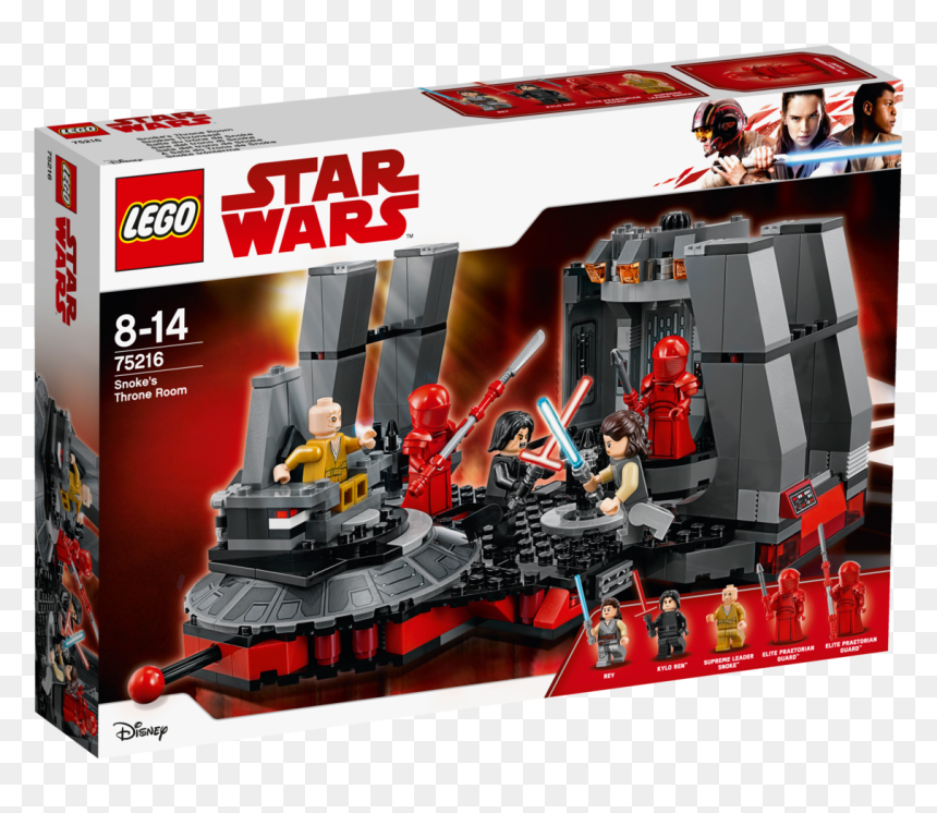 Star Wars The Last Jedi Lego, HD Png Download - snoke png