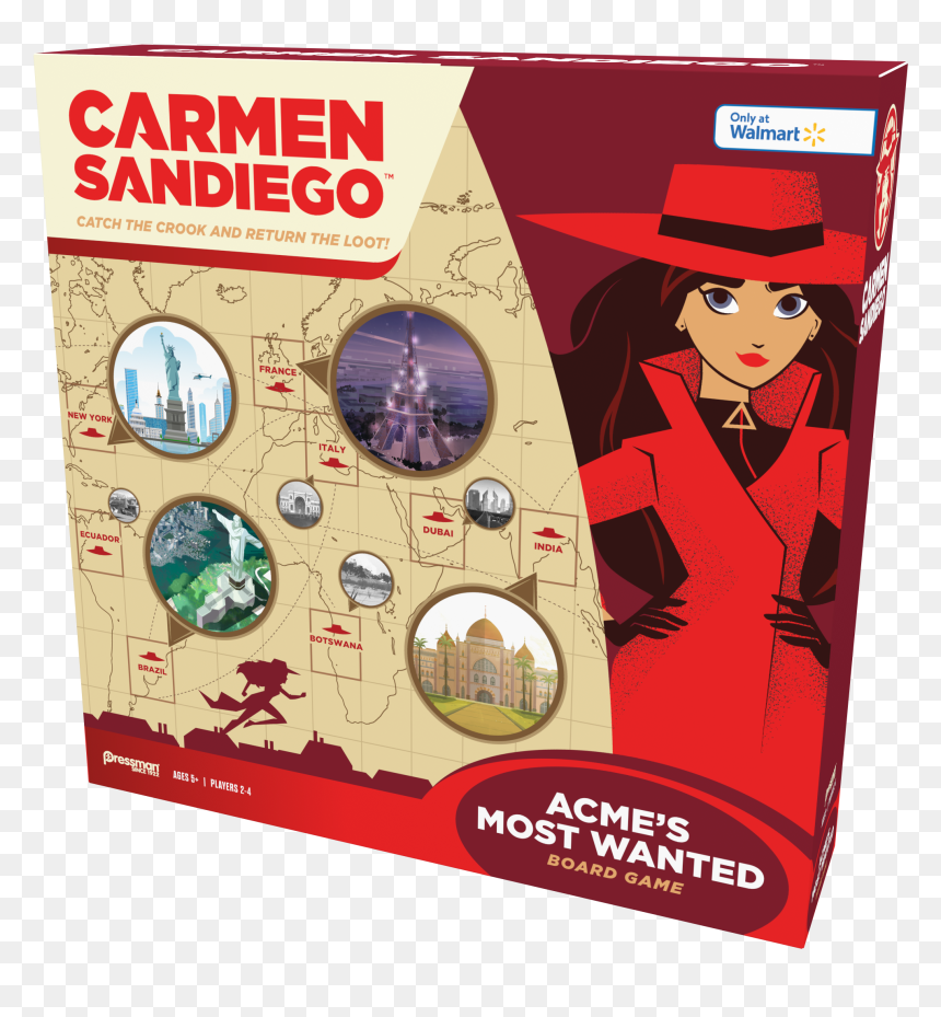 Caught Up With Her - Carmen Sandiego Acme Most Wanted, HD Png Download - most wanted png