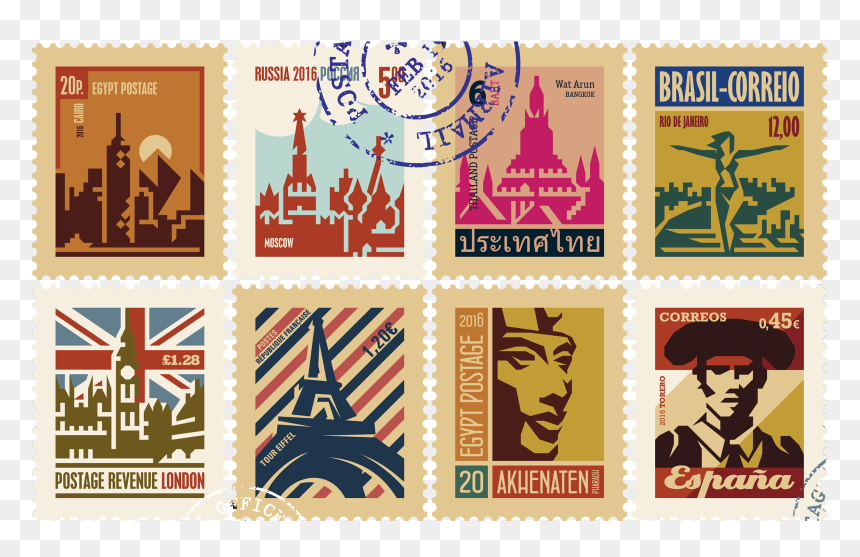 Graphic Design, HD Png Download - travel stamp png
