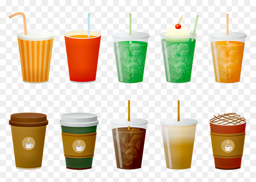 Take Away Coffee Png, Transparent Png - ice coffee png