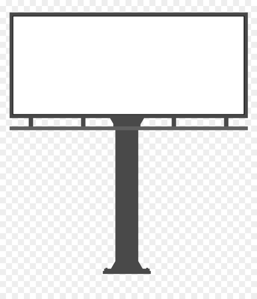 Clip Art, HD Png Download - blank billboard png