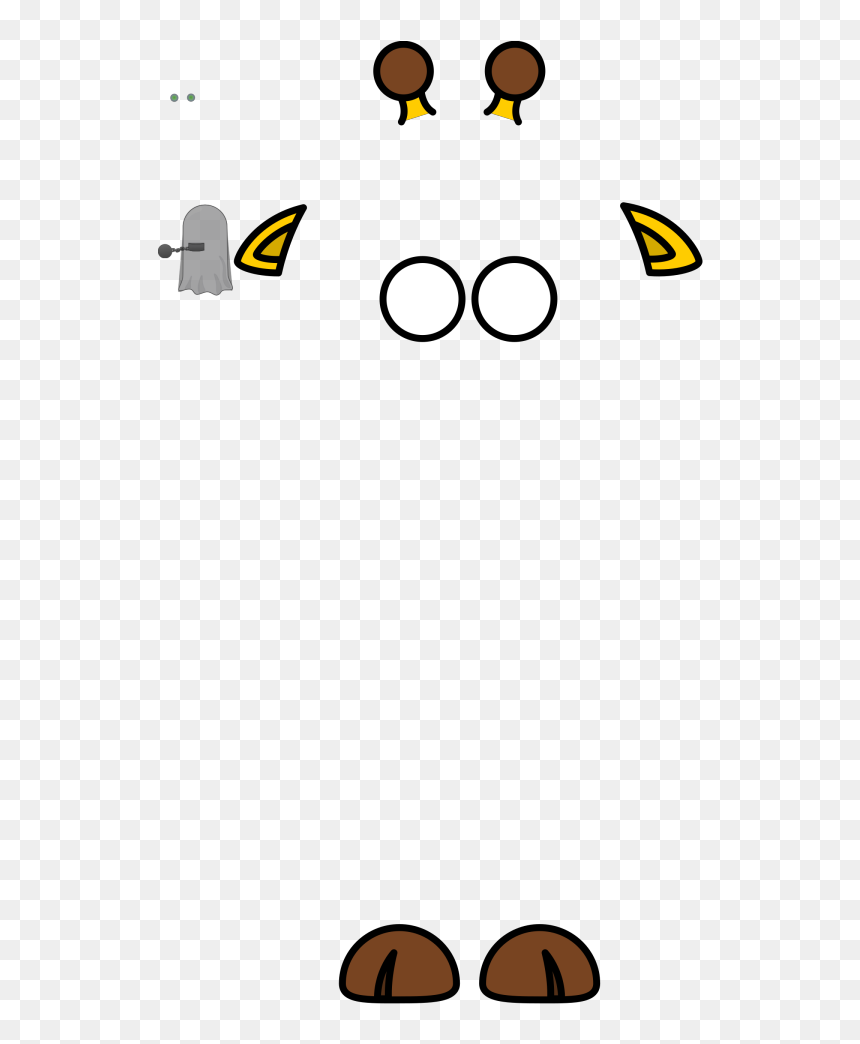 Drawing Giraffe Halloween, HD Png Download - ghost .png