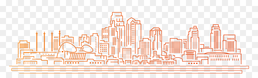Kansas City Clip Art, HD Png Download - cartoon city png