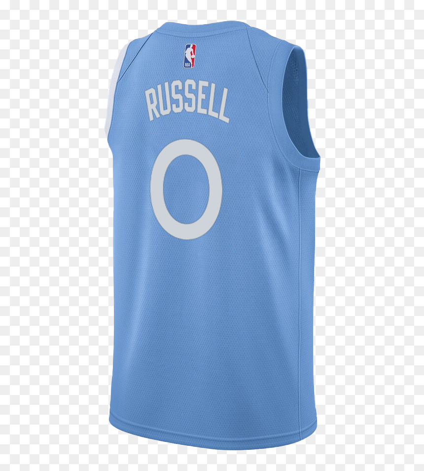 D Angelo Russell In A Timber Wolves Jersey, HD Png Download - kevin garnett png
