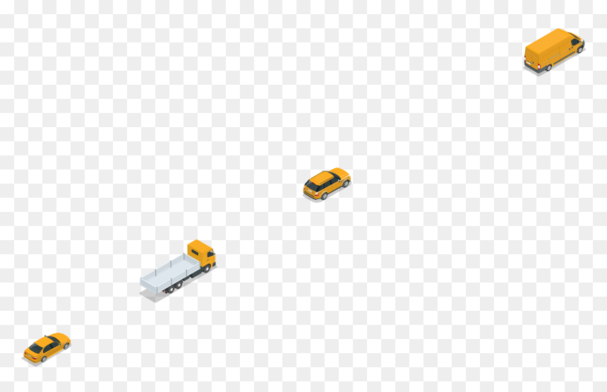 A Lane Of Free-flowing Traffic - Electronic Component, HD Png Download - texas map outline png