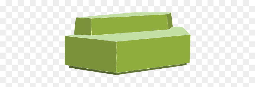 Loveseat, HD Png Download - pentagon shape png