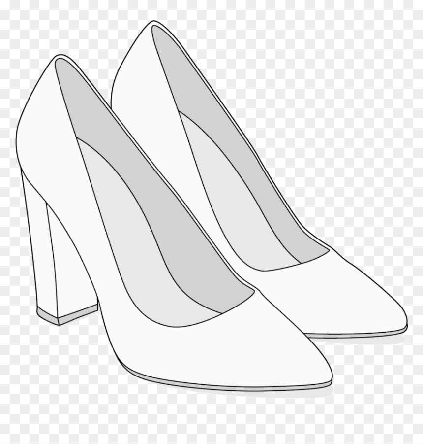 Vector Shoes - Basic Pump, HD Png Download - shoes vector png
