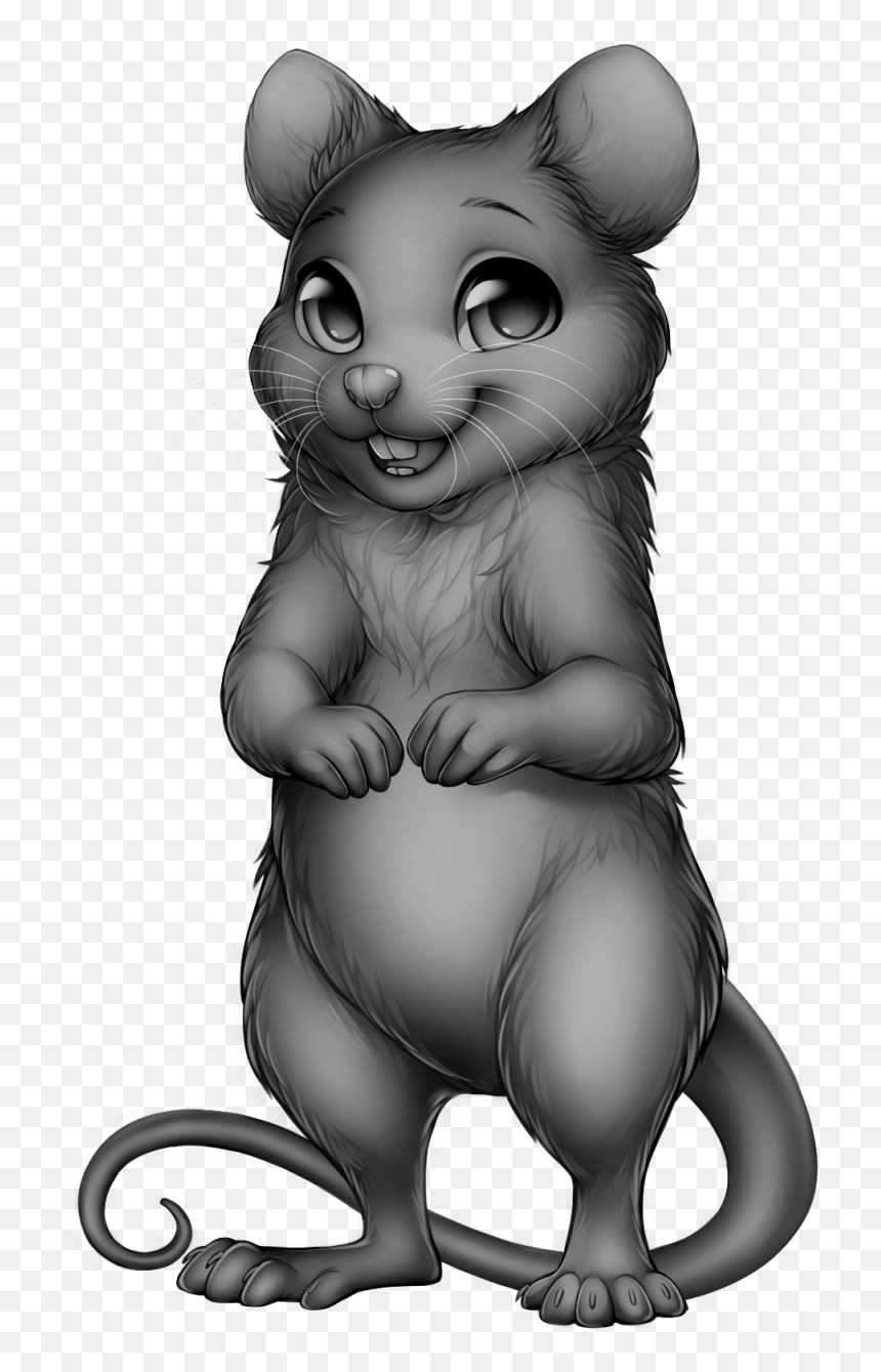 Furvilla Rat Base - Rat Drawing, HD Png Download - rats png