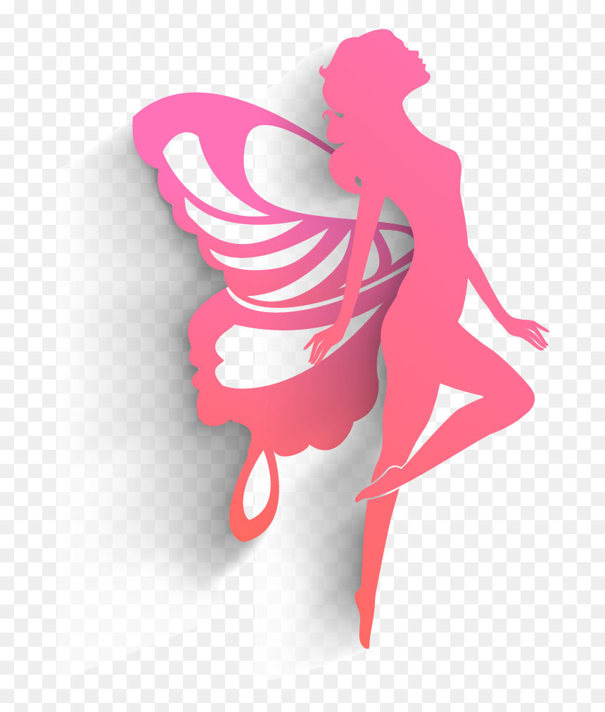 Pink Woman March Wish Wings Elegant International Clipart - Quote Happy Women Day, HD Png Download - wings clipart png