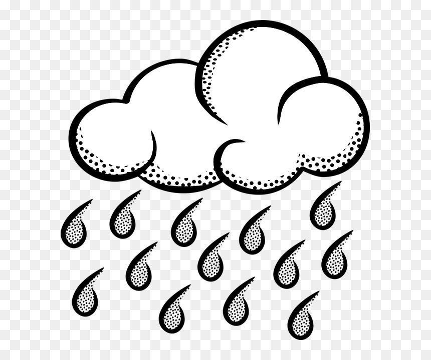 Clip Art Snowing Black And White, HD Png Download - sky vector png