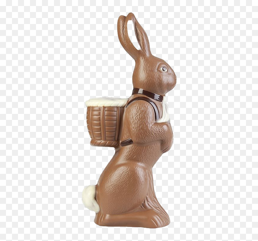 Easter Bunny Chocolate Transparent Background - Schokoladenhase Png, Png Download - hare png