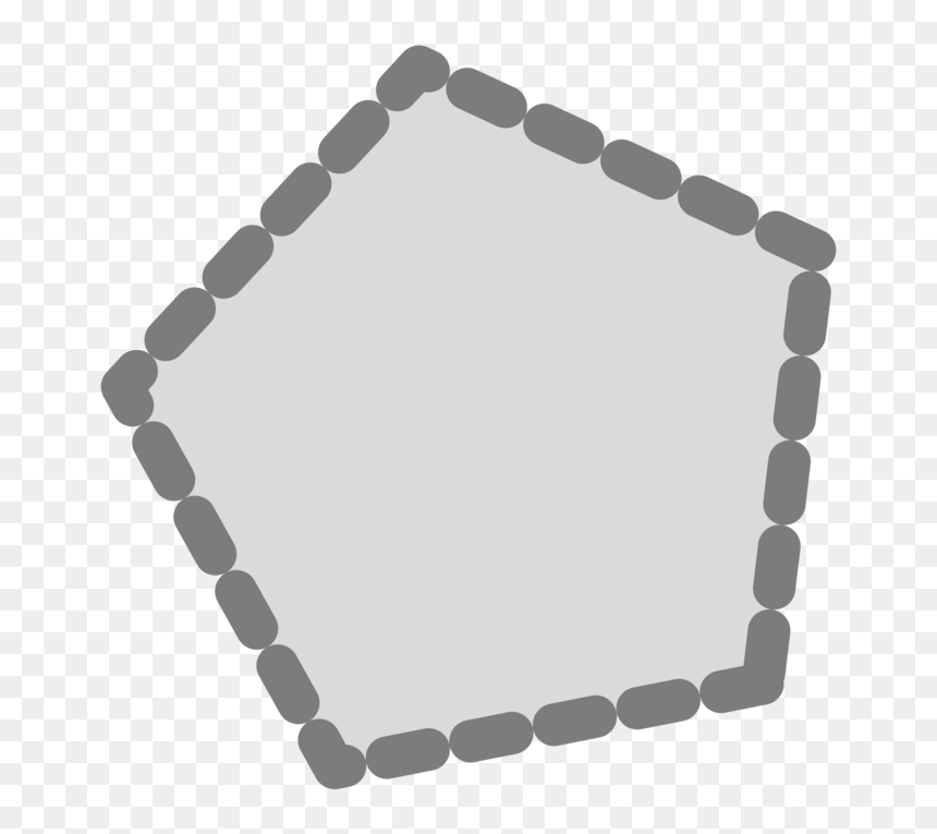 Fashion - خماسي Png, Transparent Png - pentagon shape png