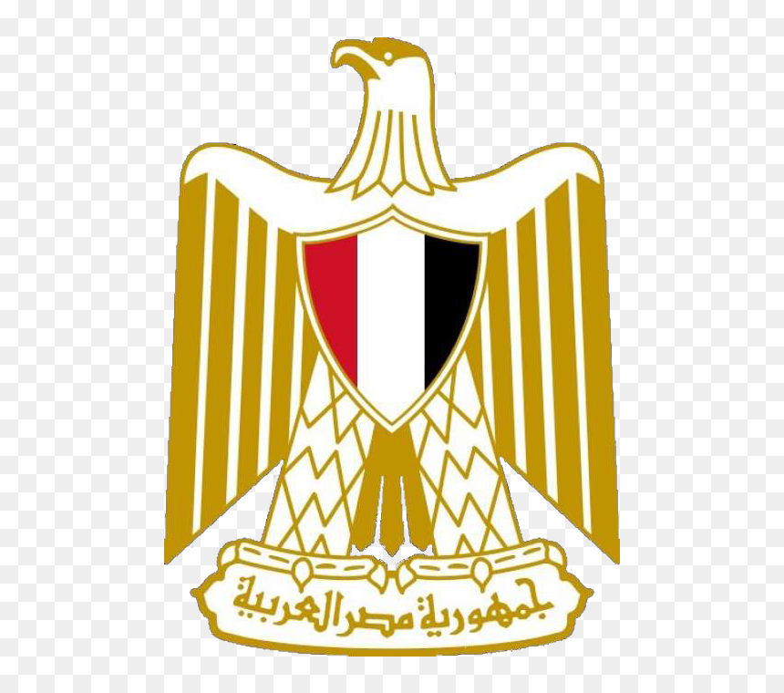 Egyptian Egypt Of List Arms Flag Coat Clipart - Egypt Coat Of Arms, HD Png Download - egypt flag png