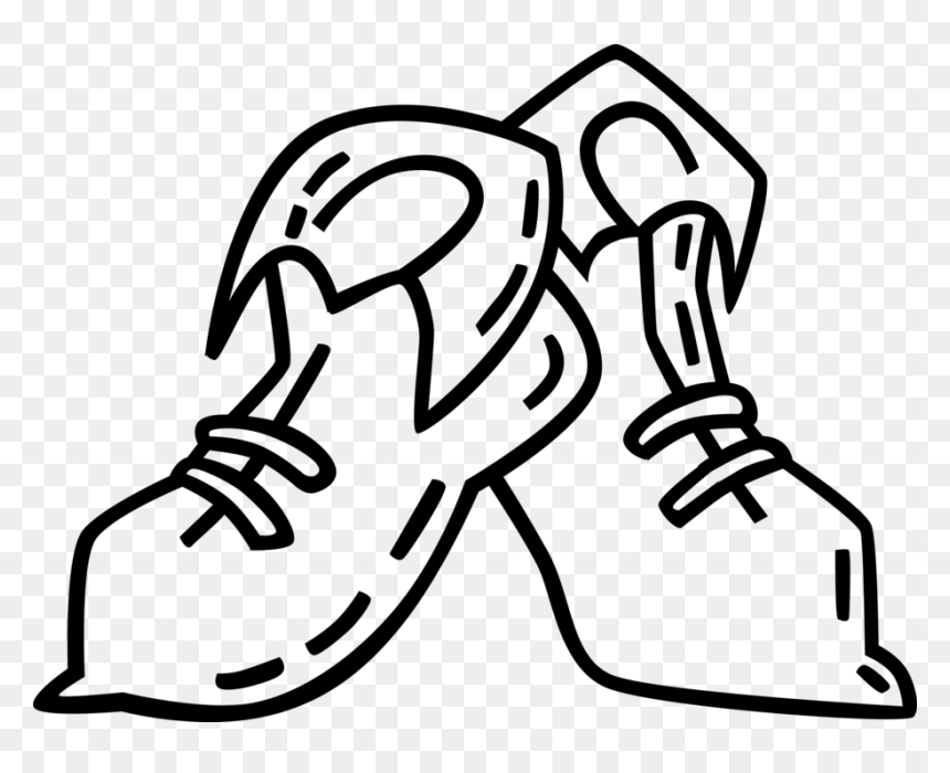 Vector Illustration Of Mythological Elf Shoes Footwear - Elf Shoes Clipart Black And White, HD Png Download - shoes vector png