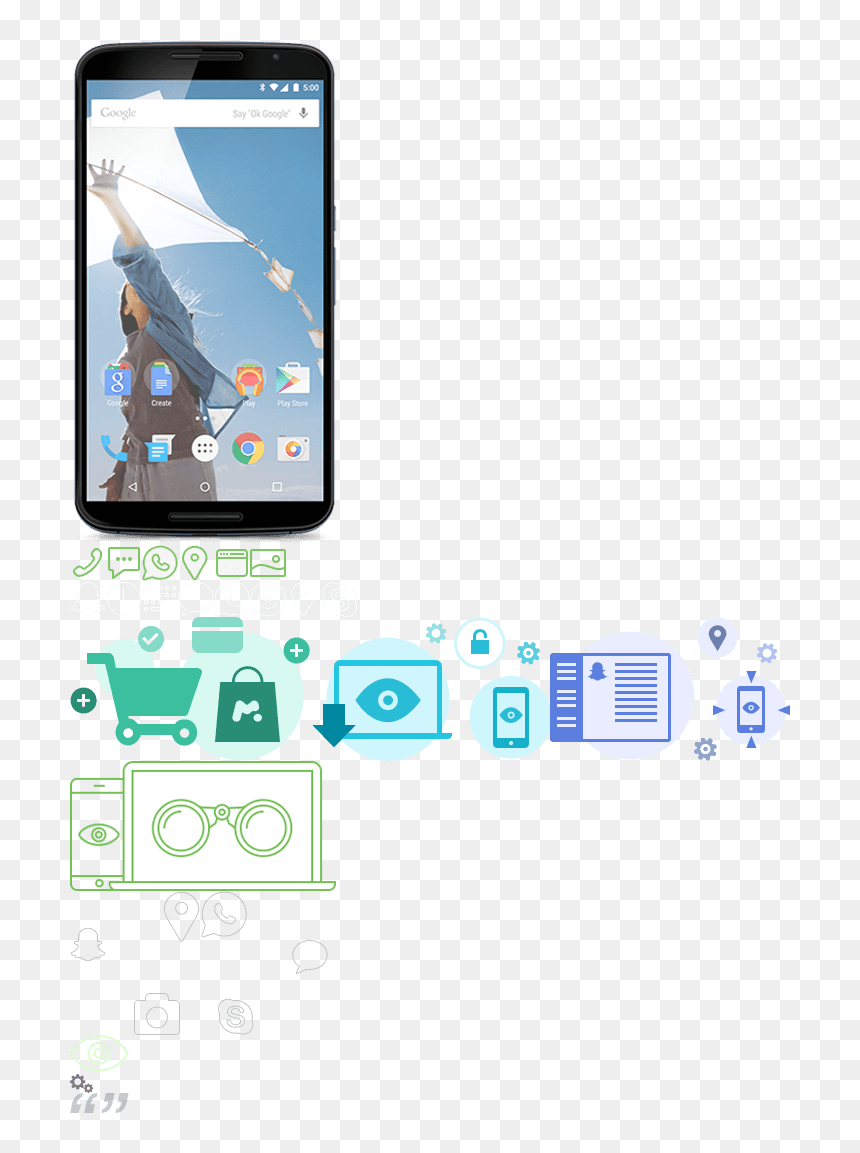 Moto X4 Vs Nexus 6, HD Png Download - android 16 png