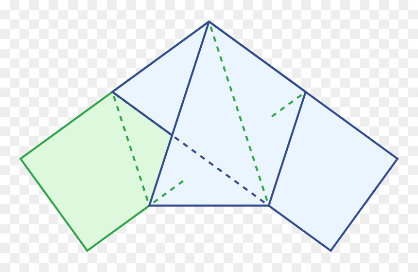Overhand Folded Ribbon Pentagon - Pentagon, HD Png Download - pentagon shape png