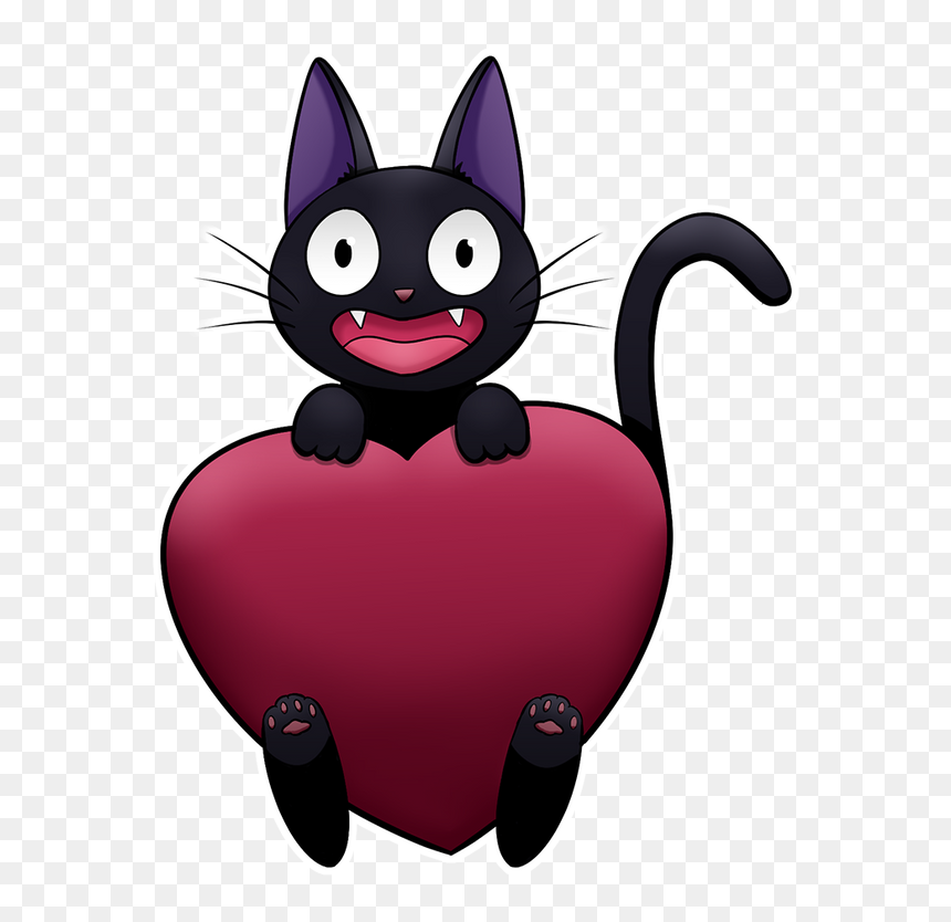 Black Cat, HD Png Download - kiki's delivery service png