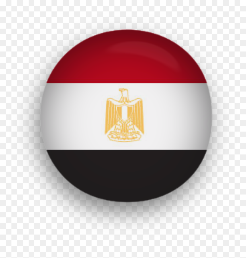 Egypt Flag Button - Egypt Flag Button Png, Transparent Png - egypt flag png