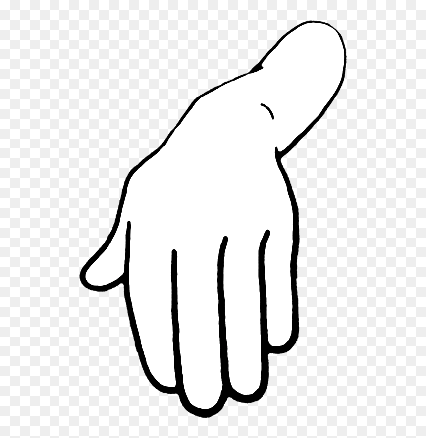Transparent Rock Paper Scissors Clipart - Hand, HD Png Download - rock hand png