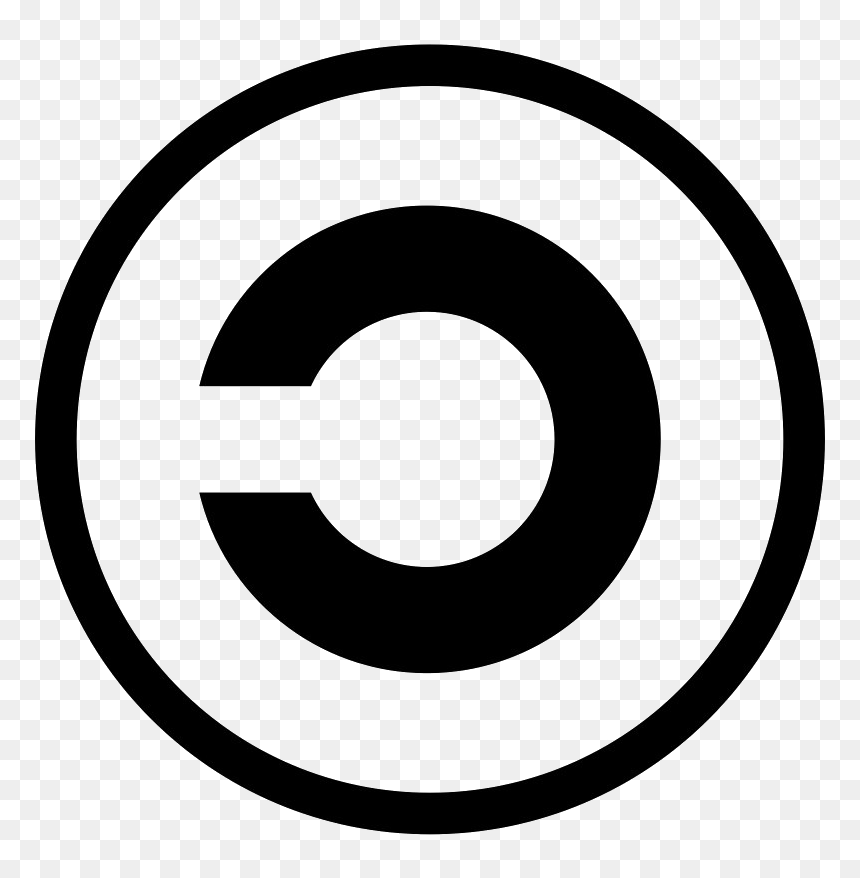 Copyleft Png Transparent Image - Circle, Png Download - smoke skull png