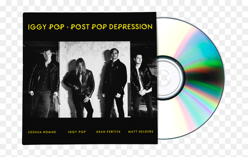 Transparent Blank Cd Png - Iggy Pop Post Pop Depression Album, Png Download - blank cd png