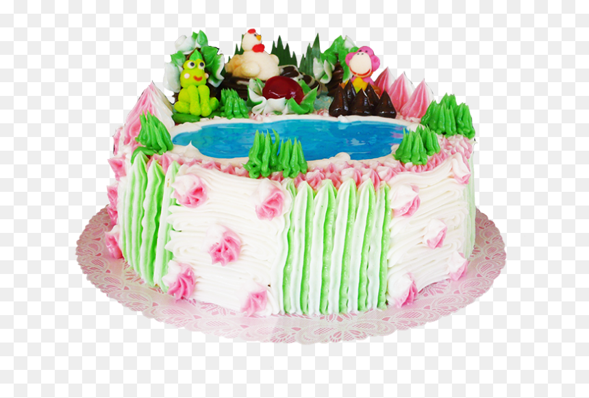 3rd Happy Birthday Cake Png, Transparent Png - cake vector png