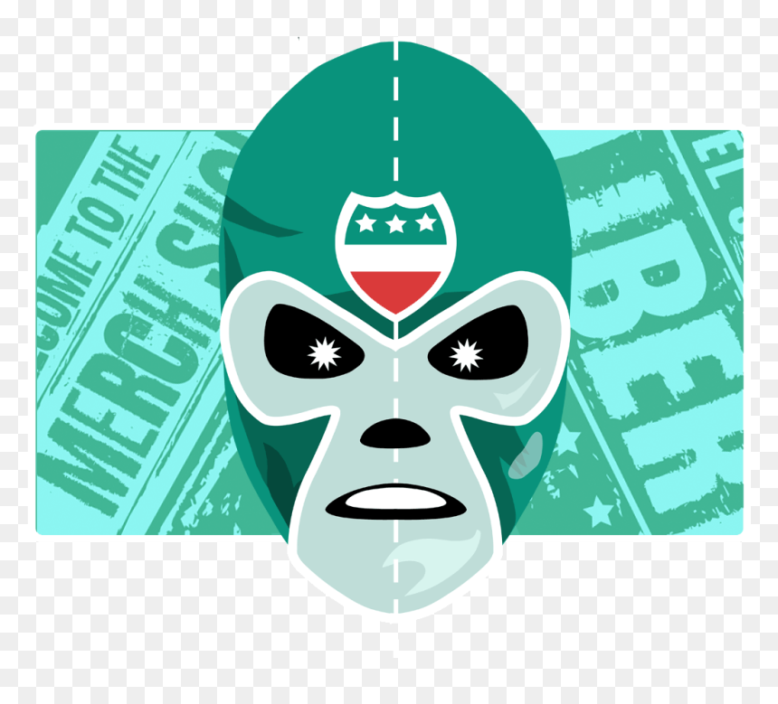 Cartoon, HD Png Download - lucha mask png