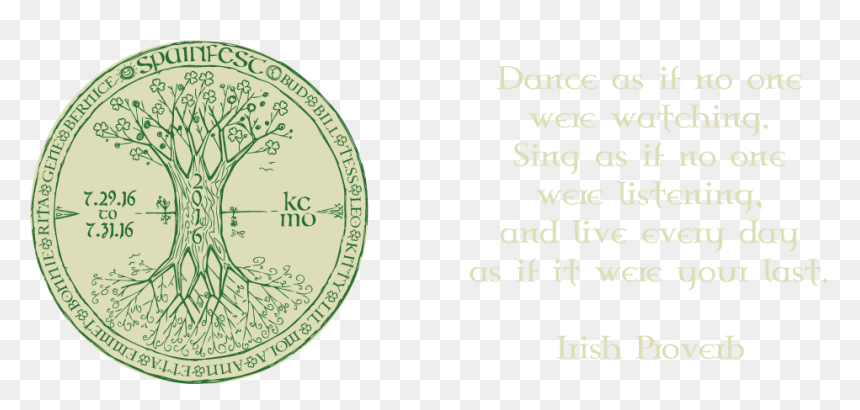 Spainfest - Circle, HD Png Download - celtic tree of life png