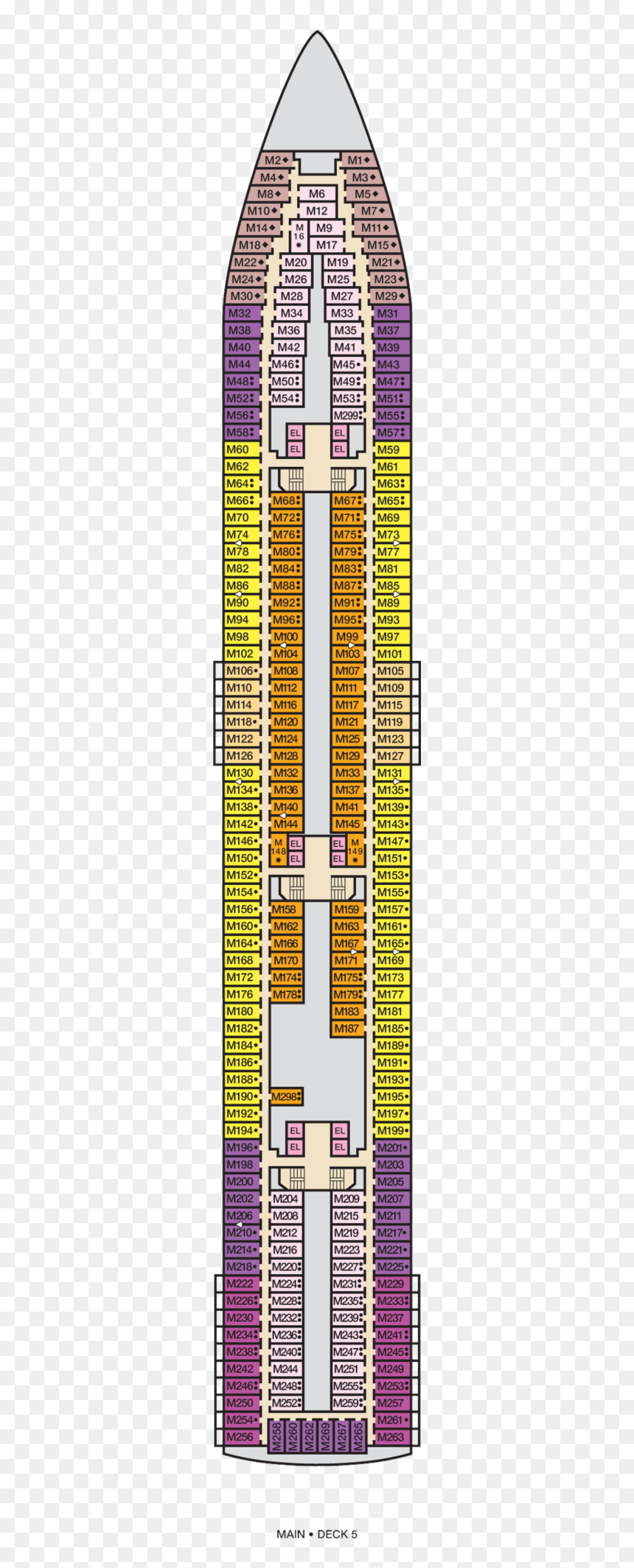 Main Carnival Elation Deck Plans, HD Png Download - ecstasy png