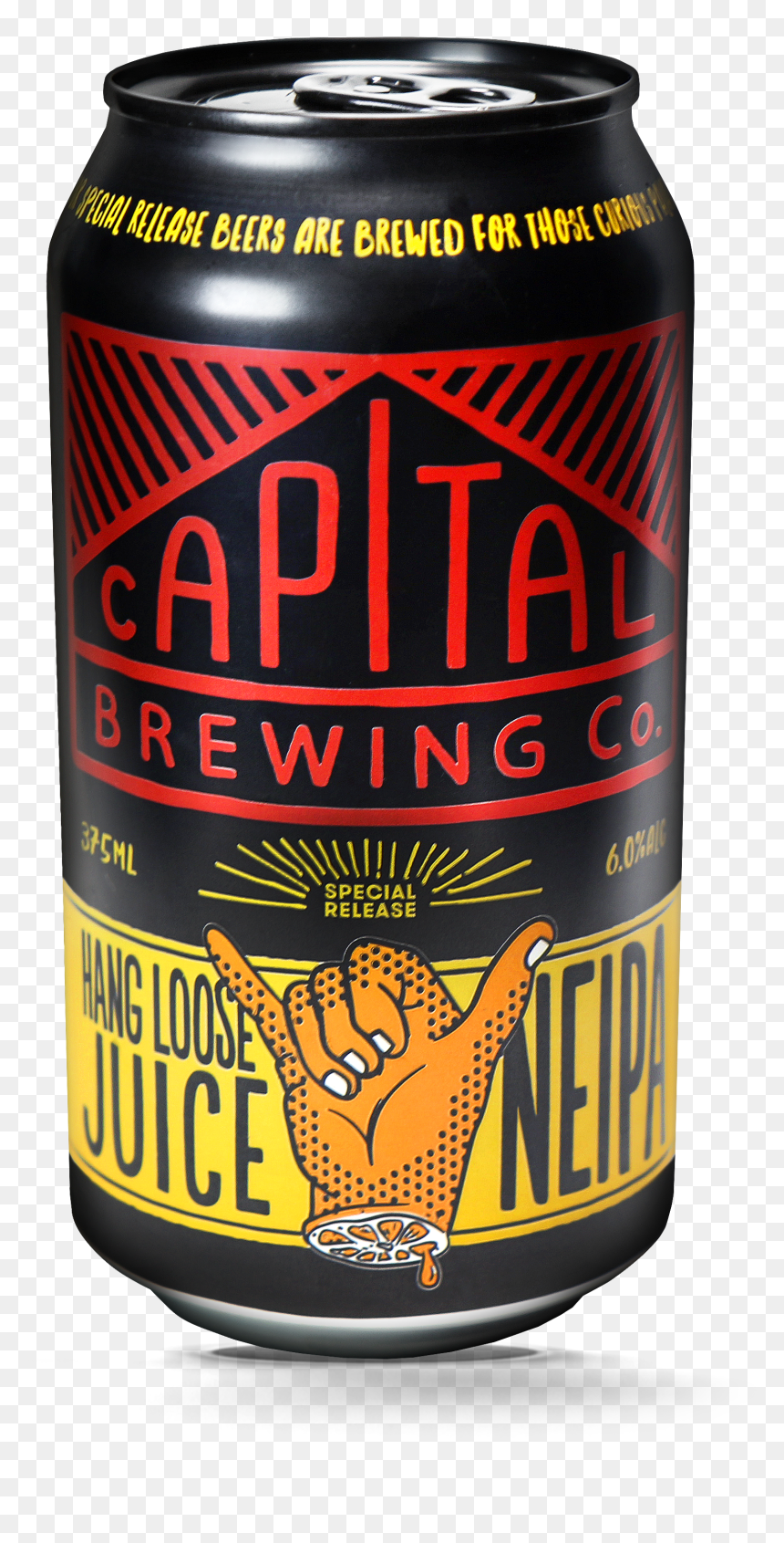 Hang Loose Juice Capital Brewing Co, HD Png Download - hang loose png