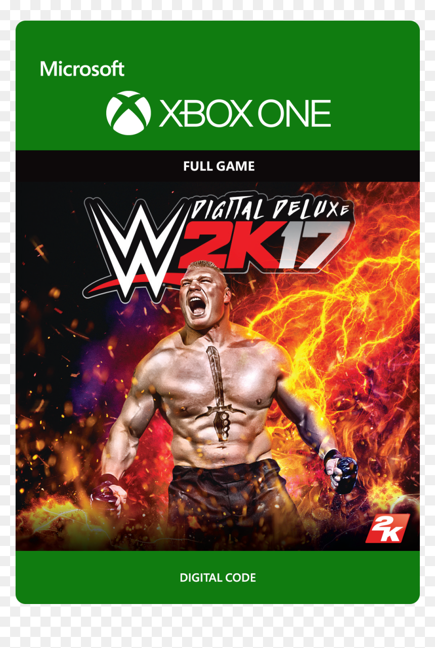 Xbox 360 Games Price In Pakistan, HD Png Download - wwe 2k17 png