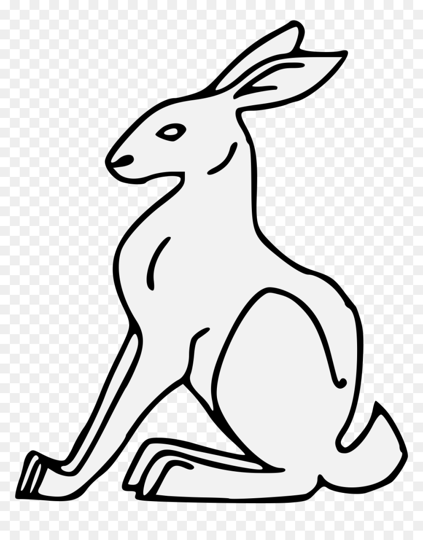 Heraldic Hare, HD Png Download - hare png