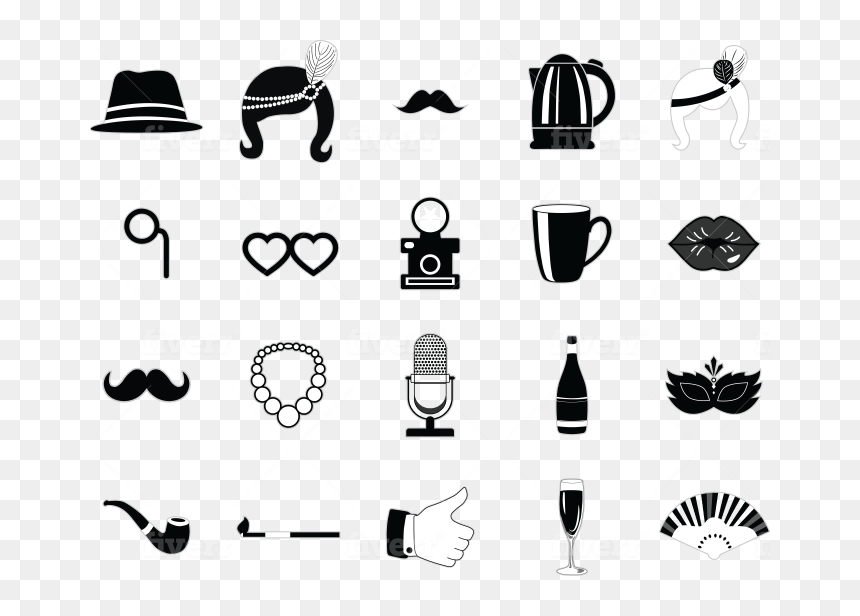 Clip Art, HD Png Download - photo booth props png