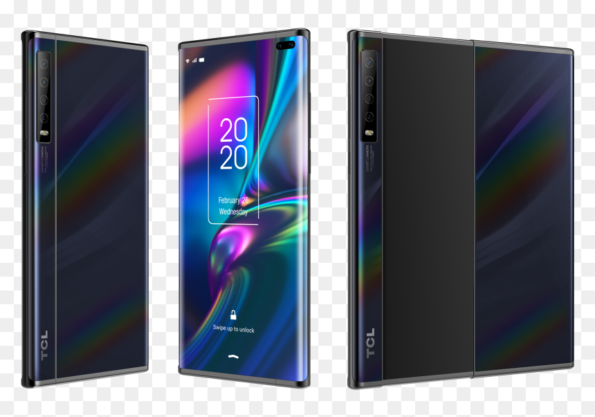 Tcl Rolling Phone, HD Png Download - phone screen png