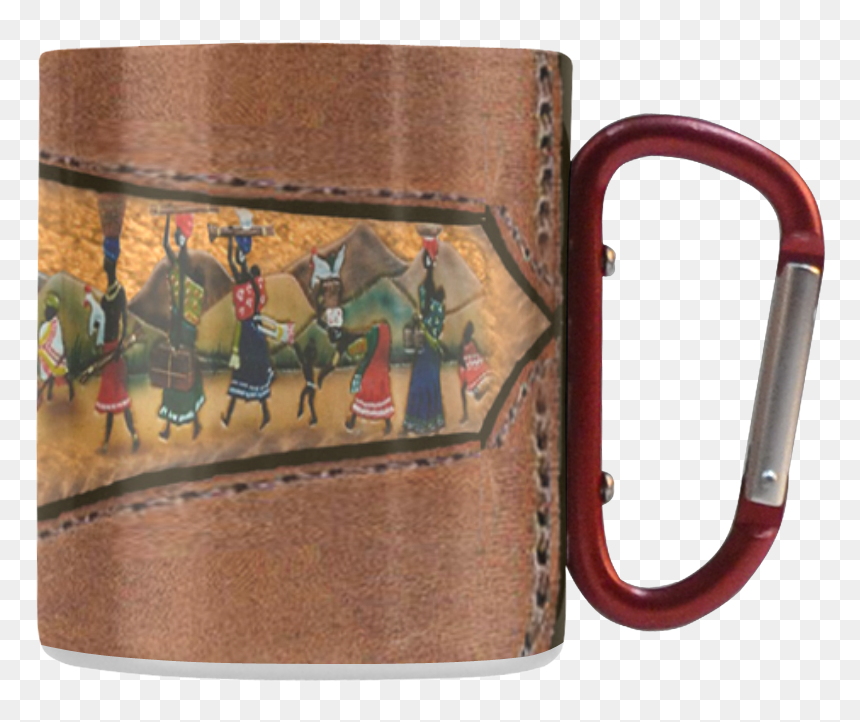 Mug, HD Png Download - leather texture png