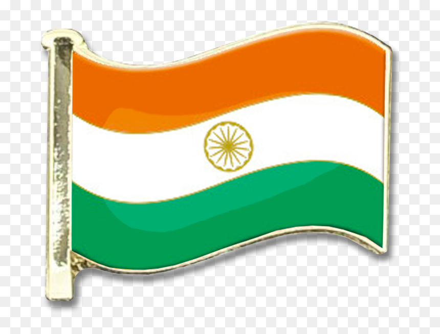 India Flag Badge - Flag, HD Png Download - finish flag png