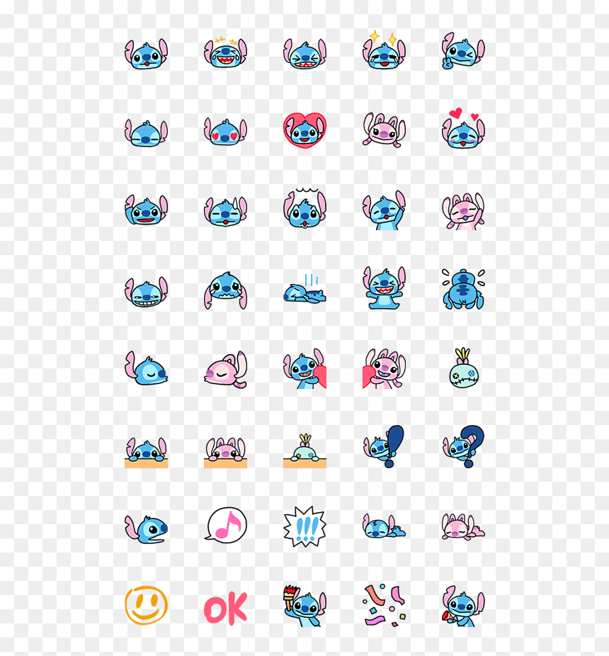 Cocker Spaniel Emoji, HD Png Download - disney stitch png