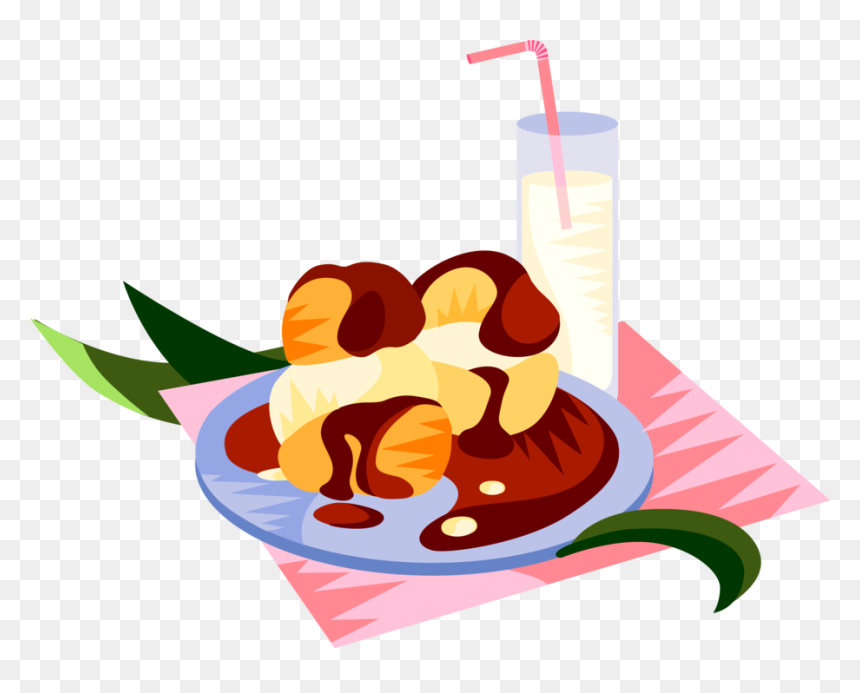 Vector Illustration Of European Cuisine French Pastry - Illustration, HD Png Download - cake vector png