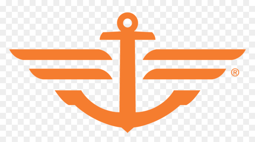 Dockers Anchor Orange - Dockers Logo Png, Transparent Png - anchor logo png