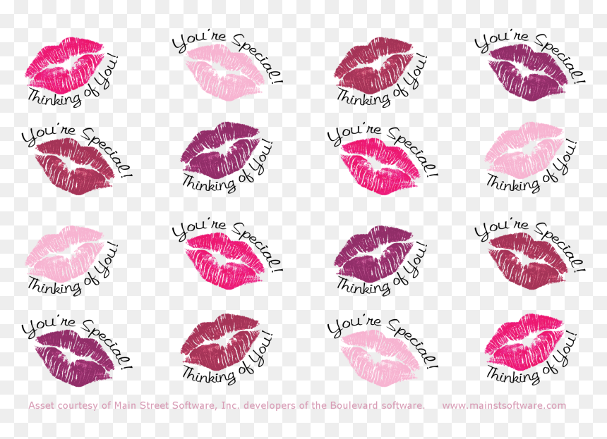 Glam And Gore, HD Png Download - lipstick print png