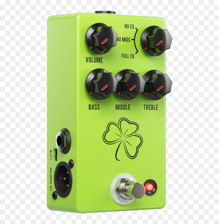 Jhs Pedals Clover Left Side - Jhs Preamp, HD Png Download - clovers png