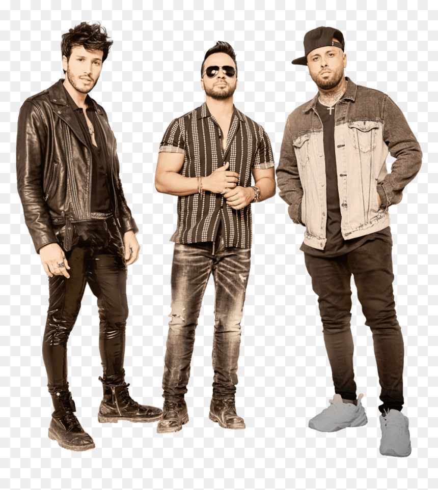 Luis Fonsi Sebastián Yatra Nicky Jam Date La Vuelta, HD Png Download - nicky jam png
